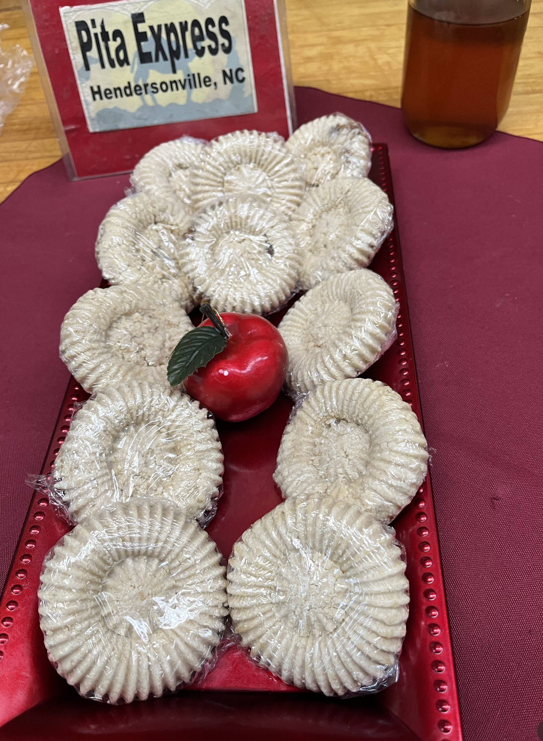 Turkish Mamul pastry filled with dates
